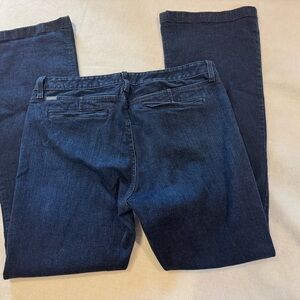 Cinch Lynden Trouser Dark Blue Flare & Wide Leg Jeans